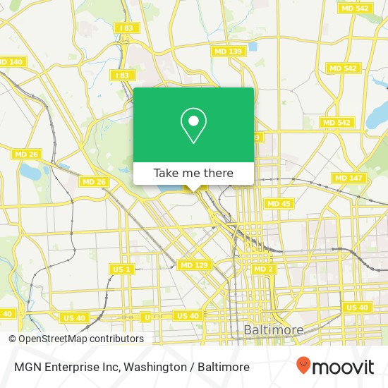 MGN Enterprise Inc map