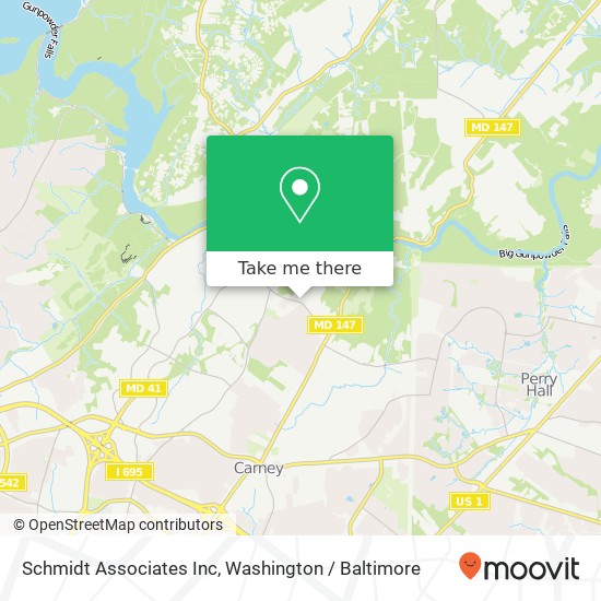 Mapa de Schmidt Associates Inc
