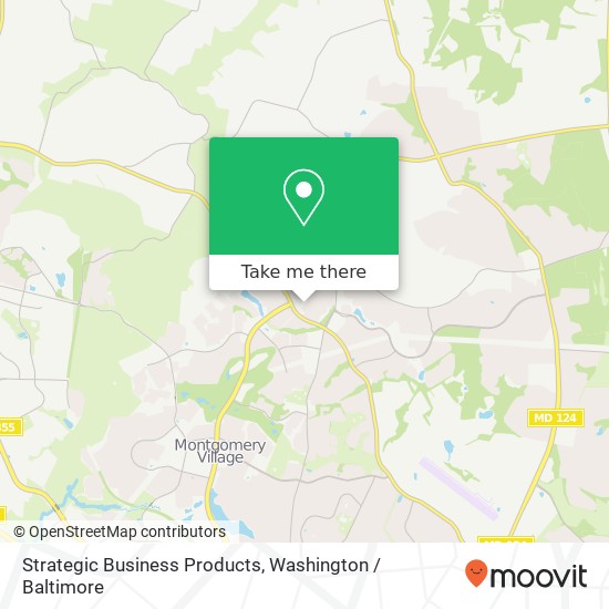 Strategic Business Products map