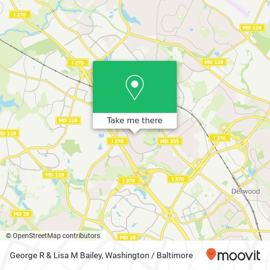 Mapa de George R & Lisa M Bailey