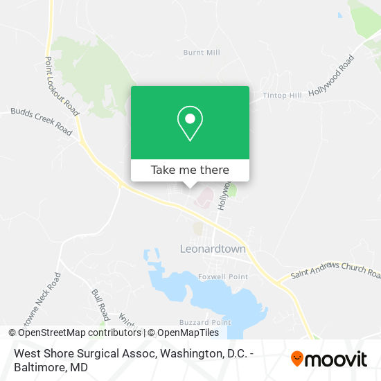 Mapa de West Shore Surgical Assoc