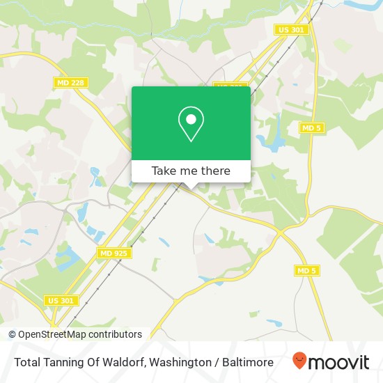 Mapa de Total Tanning Of Waldorf