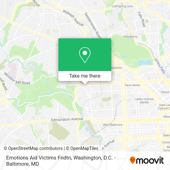 Mapa de Emotions Aid Victims Fndtn