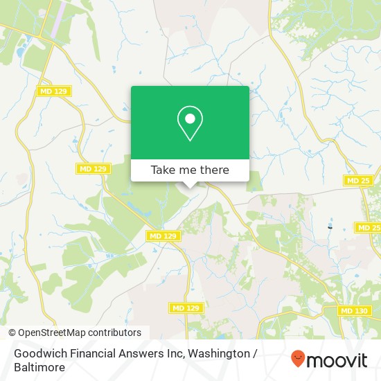 Goodwich Financial Answers Inc map