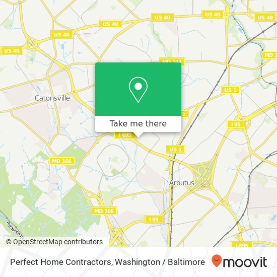 Mapa de Perfect Home Contractors