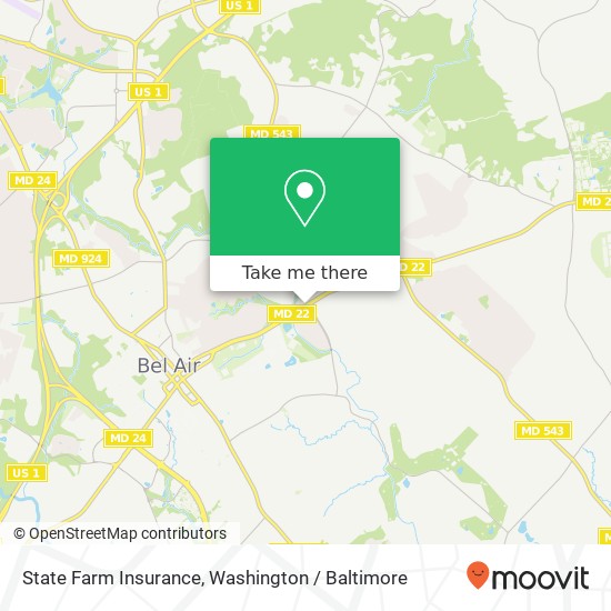 State Farm Insurance map