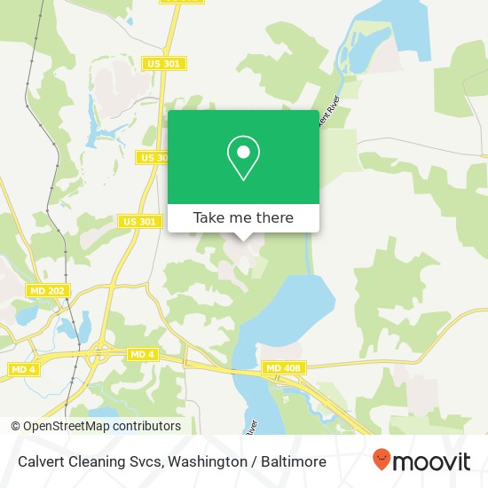 Mapa de Calvert Cleaning Svcs