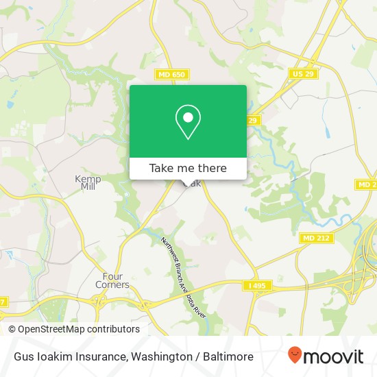 Mapa de Gus Ioakim Insurance