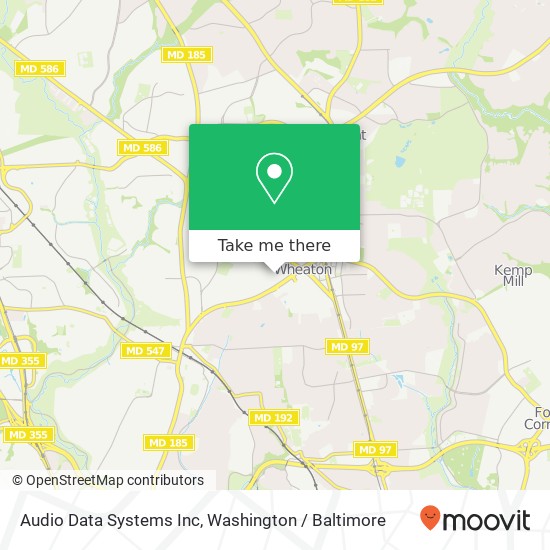 Audio Data Systems Inc map