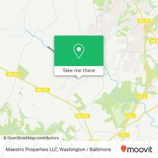 Maestro Properties LLC map