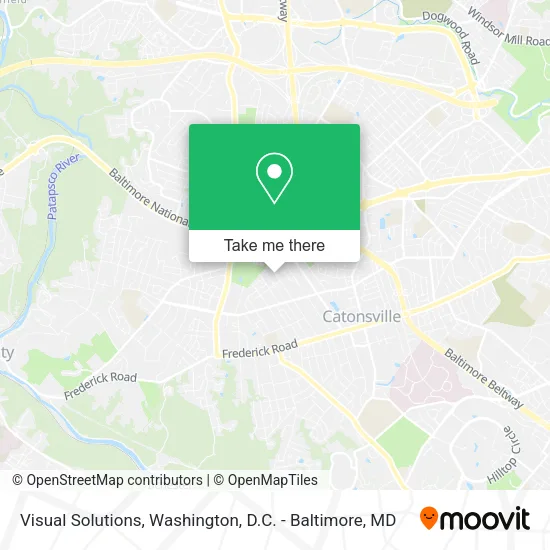 Visual Solutions map