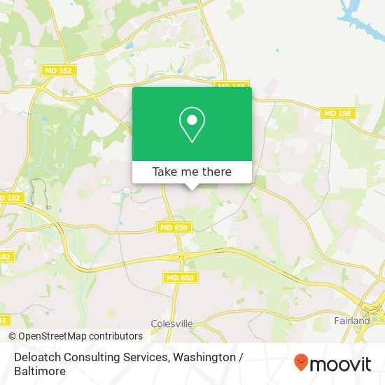 Deloatch Consulting Services map