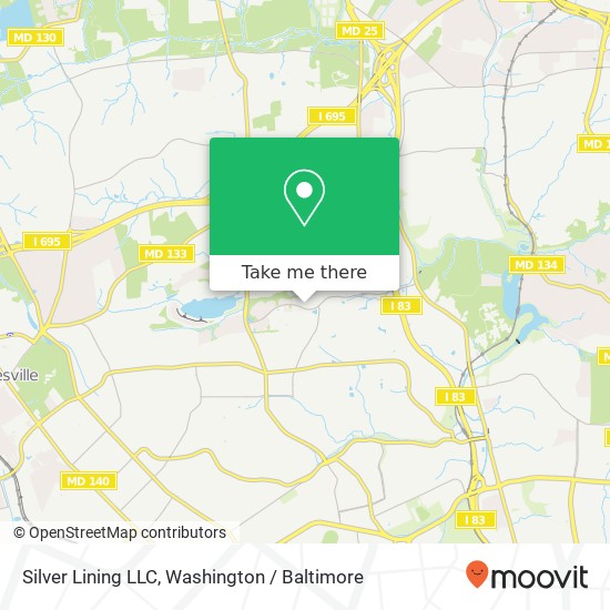 Silver Lining LLC map
