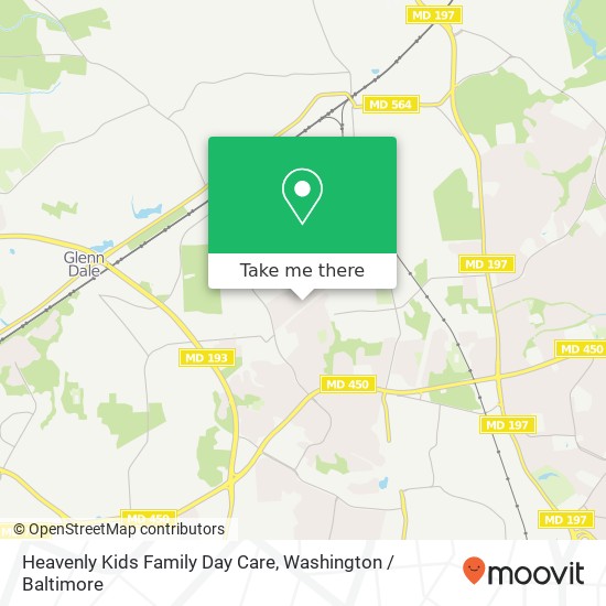 Mapa de Heavenly Kids Family Day Care