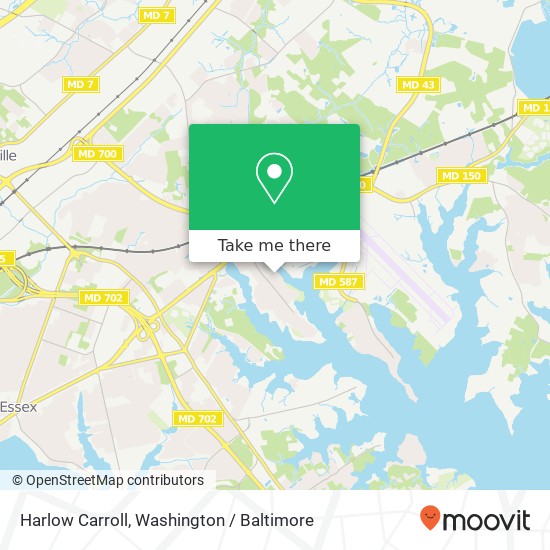 Harlow Carroll map