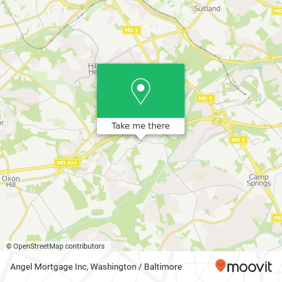 Angel Mortgage Inc map