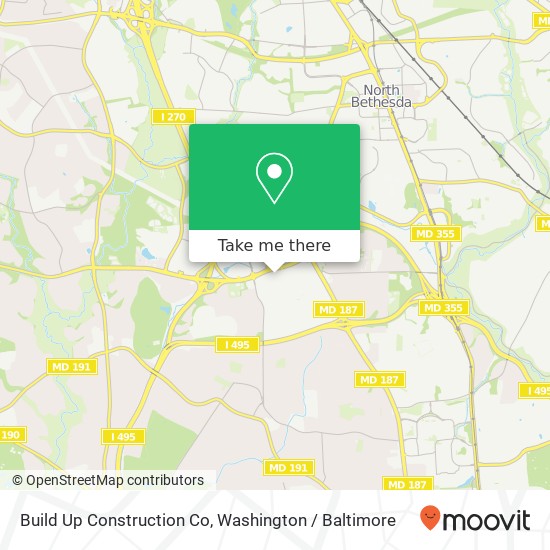 Mapa de Build Up Construction Co