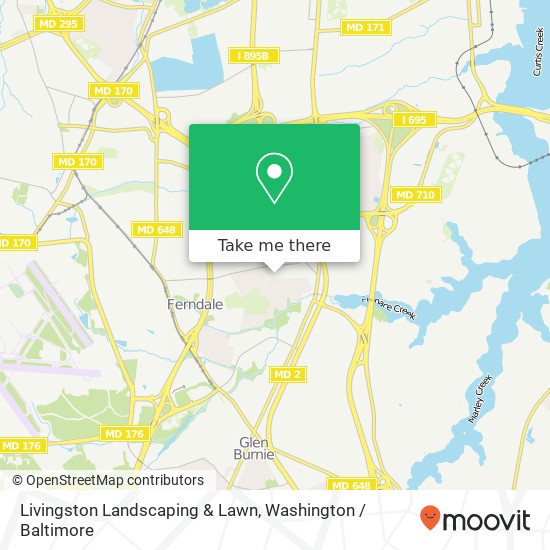 Mapa de Livingston Landscaping & Lawn