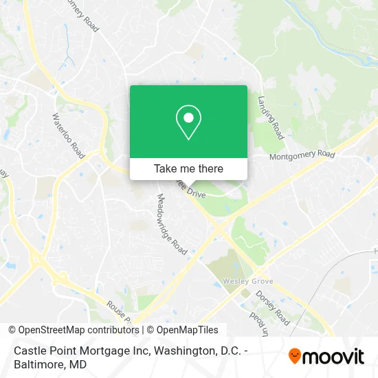 Castle Point Mortgage Inc map