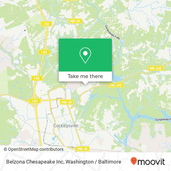 Belzona Chesapeake Inc map