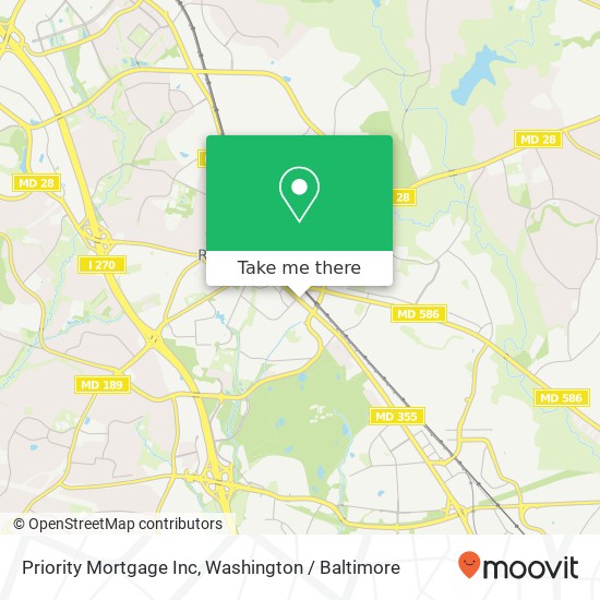 Priority Mortgage Inc map