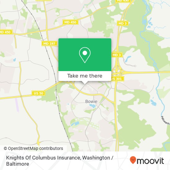 Knights Of Columbus Insurance map