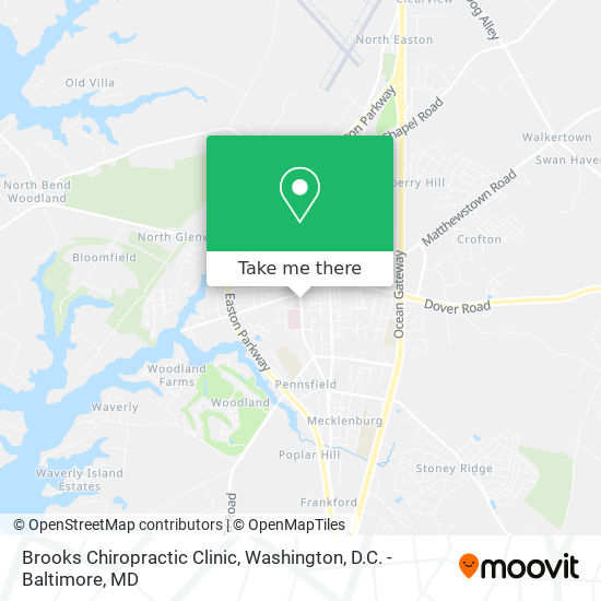 Mapa de Brooks Chiropractic Clinic