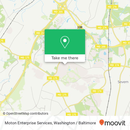 Moton Enterprise Services map