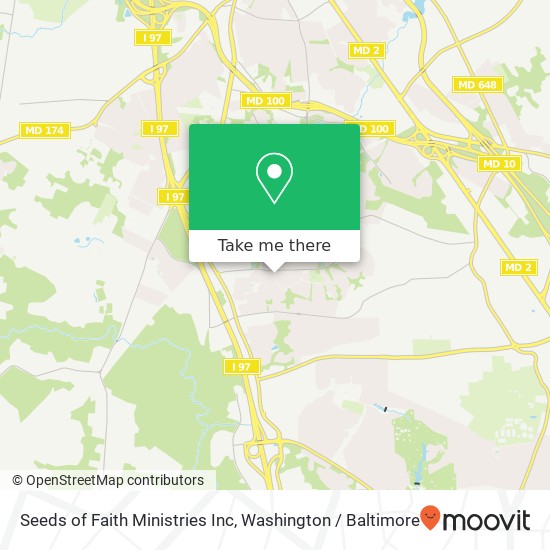 Seeds of Faith Ministries Inc map