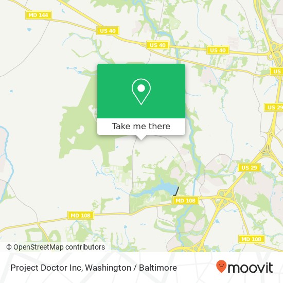 Project Doctor Inc map