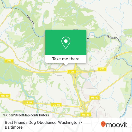 Mapa de Best Friends Dog Obedience