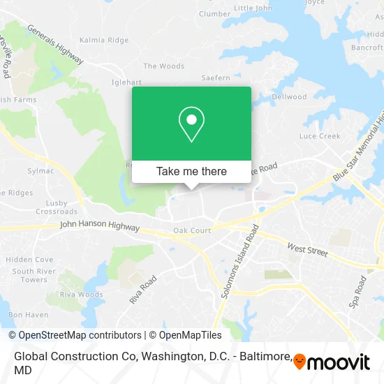 Global Construction Co map