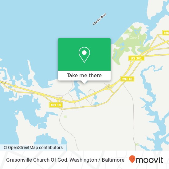 Mapa de Grasonville Church Of God