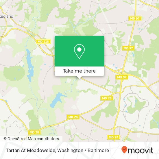 Mapa de Tartan At Meadowside