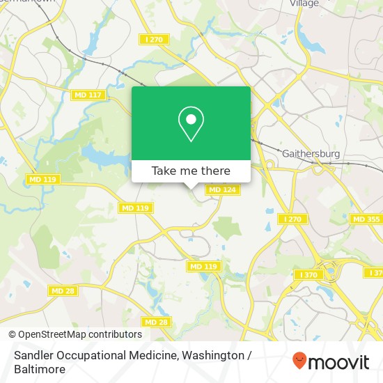 Mapa de Sandler Occupational Medicine