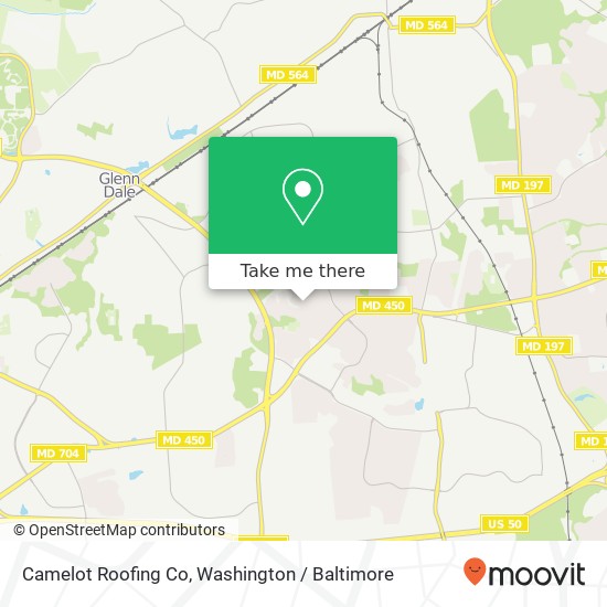 Mapa de Camelot Roofing Co