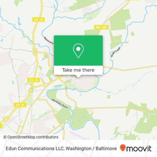 Mapa de Edun Communications LLC