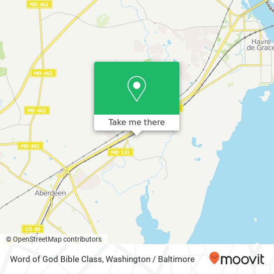 Word of God Bible Class map