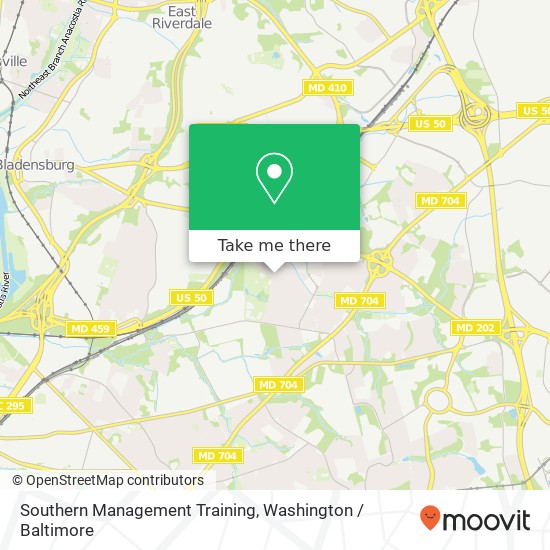 Mapa de Southern Management Training