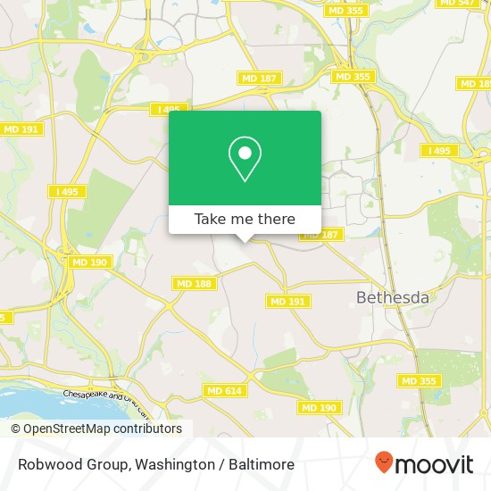 Mapa de Robwood Group