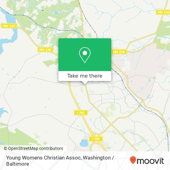 Mapa de Young Womens Christian Assoc