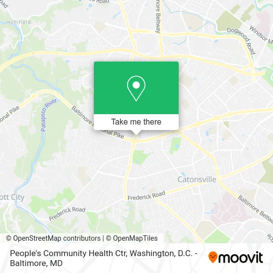 People's Community Health Ctr map
