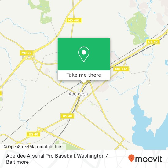 Mapa de Aberdee Arsenal Pro Baseball