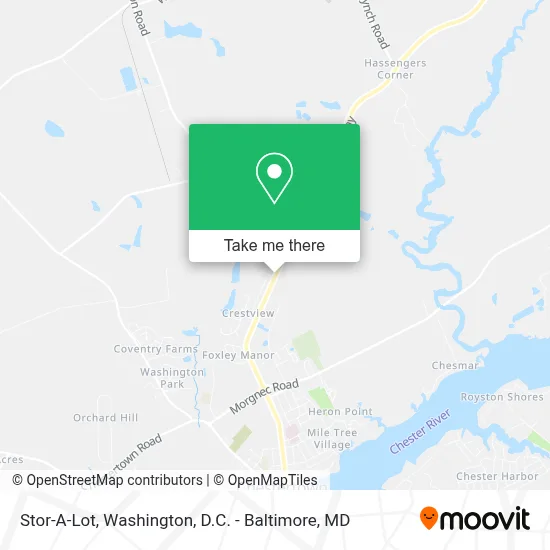 Stor-A-Lot map