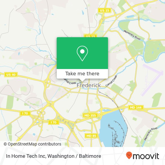 In Home Tech Inc map