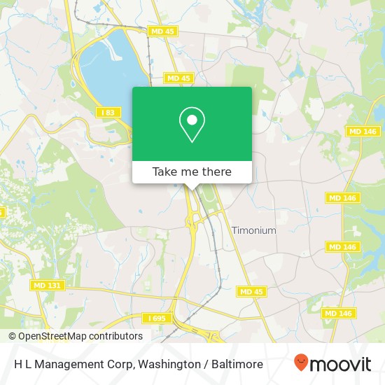 Mapa de H L Management Corp
