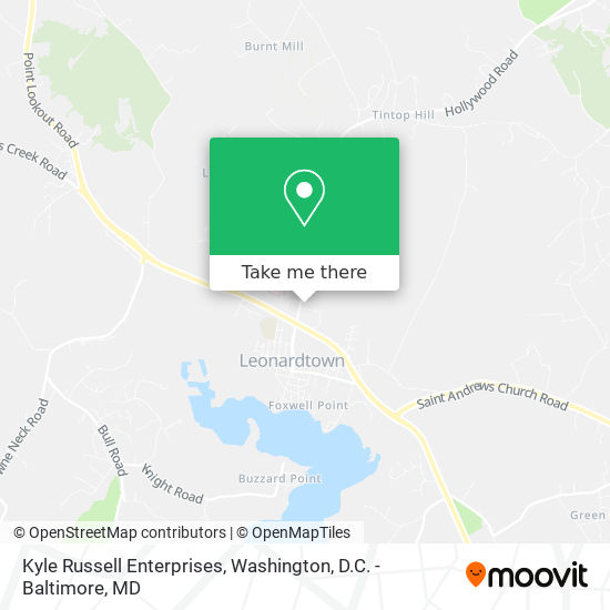 Kyle Russell Enterprises map