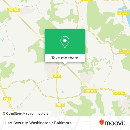 Hart Security map