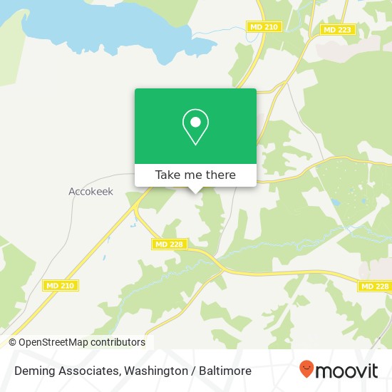 Mapa de Deming Associates