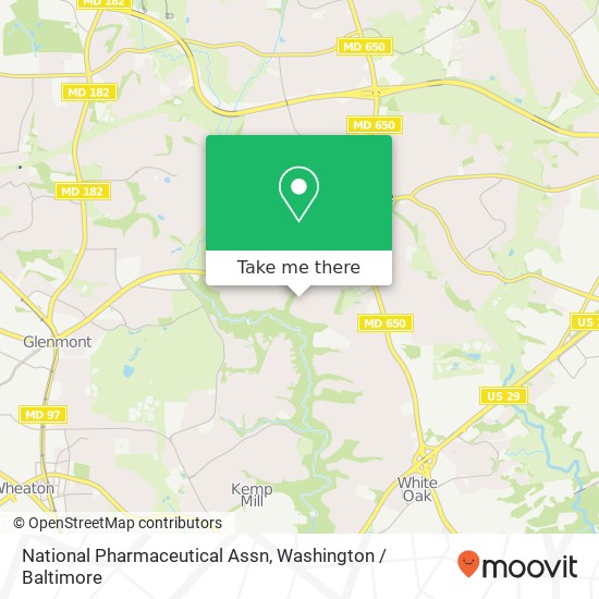 National Pharmaceutical Assn map